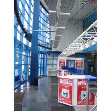 Energotech EnergoStrip EE infra sugárzó, svéd ipari fűtés