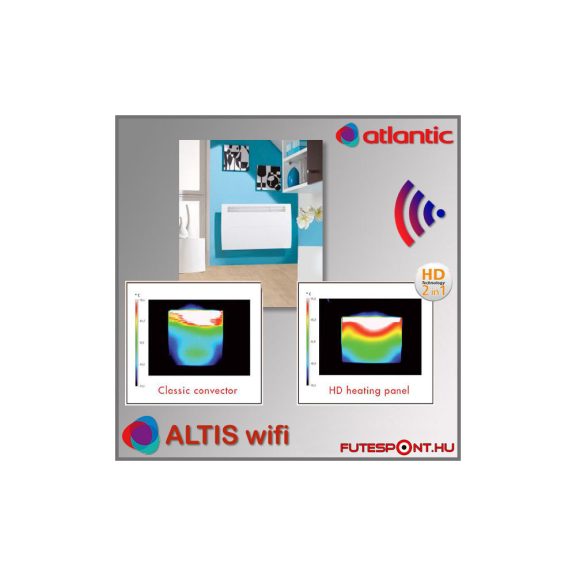 Atlantic ALTIS ECOBOOST WIFI fűtőpanel 2000W