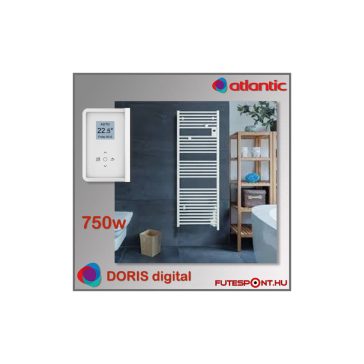 Atlantic Doris Digital törölközőszárító radiátor 750W