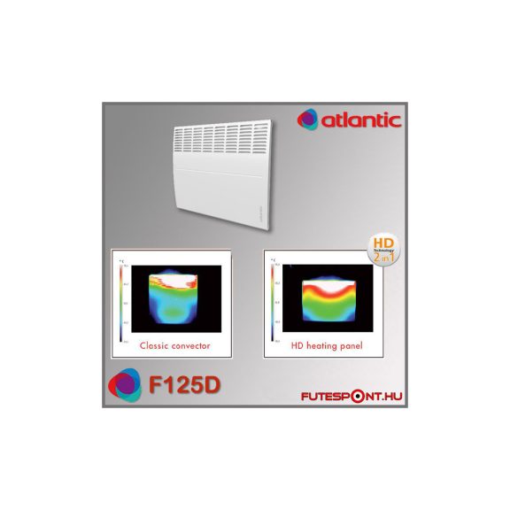 Atlantic F120D 2000W programozható fűtőpanel