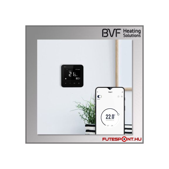 BVF 801 wifi duplaszenzoros termosztát fekete