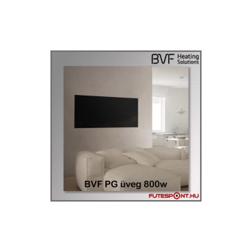 Bvf PG 800W üveg infrapanel fekete