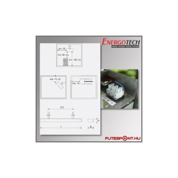 Energotech Energoinfra EIR infra sugárzó, svéd ipari fűtés