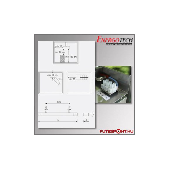 Energotech Energoinfra EIR infra sugárzó, svéd ipari fűtés