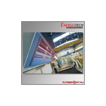 Energotech Energoinfra Industry EIR infra sugárzó, svéd ipari fűtés