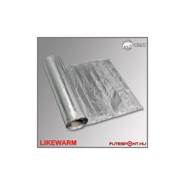 Likewarm F-MAT alu fűtőszőnyeg 130W/m2 laminált padló vagy melegburkolat alá