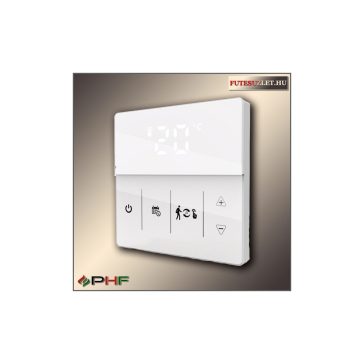 Smartmostat wifi okos padlószenzoros termosztát fehér